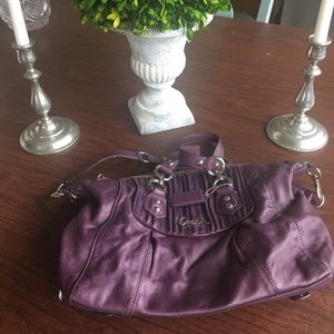 Coach leather handbag